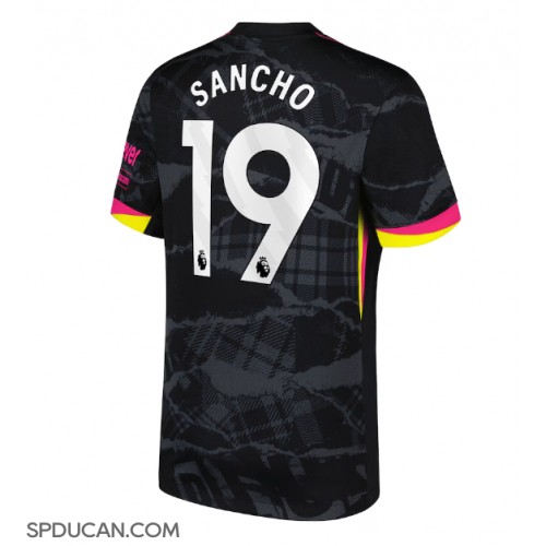 Muški Nogometni Dres Chelsea Jadon Sancho #19 Rezervni 2024-25 Kratak Rukav